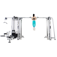 Machine de musculation multifonctionnelle à 5 stations avec poulies pour la maison et l'équipement de fitness commercial