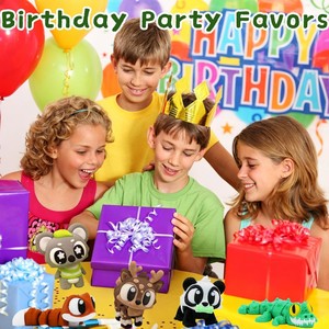 Balle anti-stress en forme d'animal imprimée en 3D, mini jouets animaux, cadeaux de fête, figurines en plastique pour enfants de 2 à 4 ans - Product Image 6
