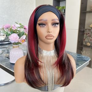 Perruques synthétiques à dentelle frontale résistantes à la chaleur, couleur arc-en-ciel, courtes, avec racine naturelle, sans colle, pour femmes - Product Image 4