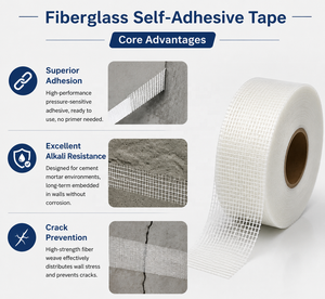 Tira de Unión Autoadhesiva de <span class=keywords><strong>Fibra</strong></span> de Vidrio - Product Image 1