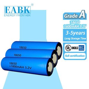 Yüksek Deşarj Oranlı EBAK IFR18650 1800mAh Lifepo4 Hücreler 18650 1800mAh 3.2V Hücreler İHA Silindirik Lityum İyon Piller için - Product Image 3
