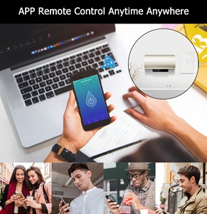 Máy Nước Nóng Chuyển Đổi 20A 4000W Cảm Ứng Bảng Điều Chỉnh Chúng Tôi AU Tiêu Chuẩn Cuộc Sống Thông Minh Ứng Dụng Điều Khiển Từ Xa Tường Thiết Bị Chuyển Mạch Cho Tự Động Hóa Nhà - Product Image 3