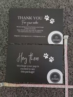 Kertas Berlapis 300g/400g 10x15 CM Kartu Nama Desain Khusus Berkualitas Tinggi Cetak Offset Promosi Karton