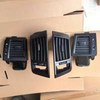 4 Stück Auto-Innenausstattung Armaturenbrett-Lüftungsgitter für Toyota Land Cruiser FJ200 LC200 2008 2009 2010 2011 2012 2013 2014 2015