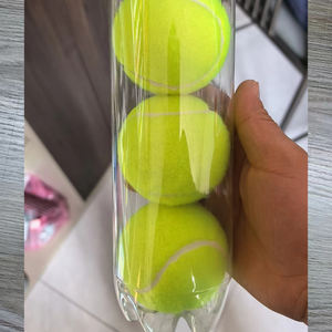 Balles <span class=keywords><strong>de</strong></span> tennis <span class=keywords><strong>de</strong></span> qualité supérieure avec logo personnalisé, taille et <span class=keywords><strong>poids</strong></span> officiels, en feutre durable, pour entraînement et matchs en club – Fournisseur direct usine - Product Image 6