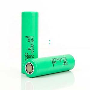 Coreano Sam <span class=keywords><strong>18650</strong></span> 25R 2500mah cilíndrico lítio íon bateria 20A Power Cell para ferramentas elétricas INR18650-25R bateria recarregável - Product Image 2