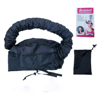 Diffuseur de sèche-cheveux en plastique à capuche pour cheveux bouclés avec une capacité spacieuse et un coiffage rapide (emballage en sac en tissu)