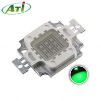 Puce LED COB à haute puissance 10W, couleur bleu profond 420nm-430nm, 12V 36V, Ra100, angle de vision 120°