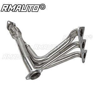 Collecteur d'échappement en acier inoxydable pour Mitsubishi 3000GT Stealth DOHC V6 1991-1999, système d'échappement, réservoir d'eau haute pression - Product Image 5