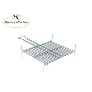 Cestello per Griglia BBQ Verticale 15 Bar 25x35 cm in Acciaio Inox 304 e Legno Accessorio per Cucina Esterna con Confezione - Product Image 3