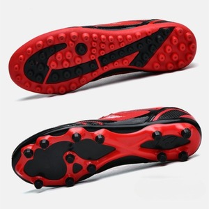 Chaussures de football pour enfants garçons et filles à crampons longs, pour entraînement sur gazon et match, confortables, basses, avec semelle intermédiaire en gel et en PU - Product Image 3