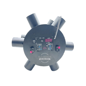 Fuente de escenario de forma redonda recargable, fuegos artificiales fríos giratorios, máquina de <span class=keywords><strong>fuego</strong></span> frío, sistema de cocción de fuegos artificiales de boda, chispa brillante - Product Image 5
