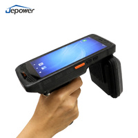 Terminal PDA portable Android 13 avec lecteur RFID UHF longue portée 10 m pour la logistique d'entrepôt, la vente au détail, la gestion des stocks et le suivi des actifs