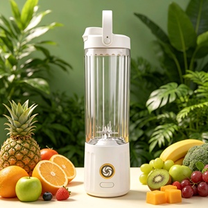 Licuadora Personal Portátil de 550 ml, Recargable por USB, Mezcladora, Vaso de Viaje a Prueba de Fugas para Gimnasio, Camping, Cocina - Product Image 1