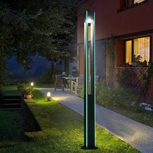 Luces de poste de lámpara RGBGarden modernas, integración de lámpara y columna, decoración de jardín, poste de iluminación de luz - Product Image 3