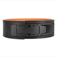 Ceinture à levier en cuir pour le soutien de la musculation à l'arrière de la salle de sport avec logo personnalisé Ceinture d'haltérophilie pour hommes