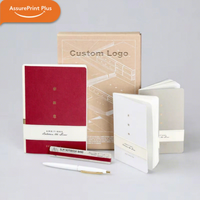 Carnet de notes A5 personnalisé en cuir rigide avec options PU/tissu – Cadeau de papeterie pour événements promotionnels d'entreprise