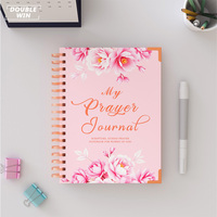 2026 2027 Cahier Planificateur et Journal de Prière pour Femmes, Gratitude, Manifestation et Santé Mentale, avec Logo Personnalisable et Boîte