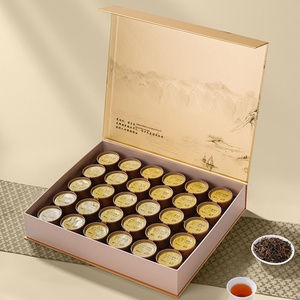 Nouveau Thé de Roche de Wuyi Biologique Minceur Santé Thé en Vrac Dahongpao Jinjunmei Jasmin Tieguanyin Oolong Coffret Cadeau 240g - Product Image 3