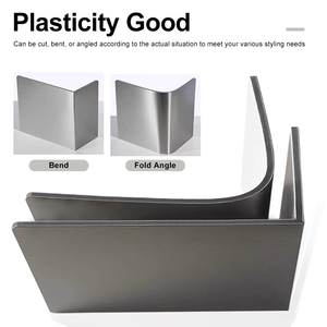 Tối thiểu được thiết kế PVC Panel tường trang trí nội thất tre bảng tường than với kim loại carbon tấm tính năng chống thấm nước - Product Image 5