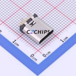 MC-802YC-H105 USB Connector Through hole Component (THT) Connector Type-C USB 3.1 Female Through Hole - Product Image 1