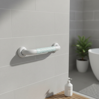 Barre d'appui droite, main courante de sécurité murale pour salle de bain, poignée de soutien antidérapante pour la douche pour personnes âgées, handicapées, femmes enceintes