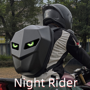 DIY <span class=keywords><strong>Bluetooth</strong></span> App Control LED ojo moto bolsa impermeable Led pantalla LED mochila para motocicleta - Product Image 2
