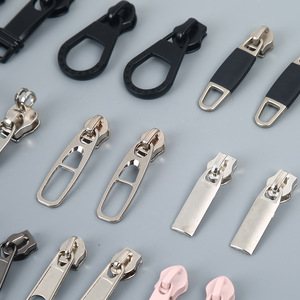 Tirettes de fermeture éclair métalliques détachables sans verrouillage pour sacs, accessoires universels sur mesure - Product Image 2
