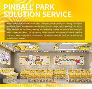 高収益のピンボールパークアーケードビジネスは人気のあるカスタマイズされたFECピンボール遊び場キッズピンボールパークサプライヤー - Product Image 3