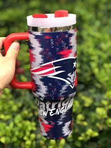 Benutzer definierte 40 Unzen Edelstahl Seahawk Print Becher Seattle Football Team Tassen mit Griff - Product Image 4