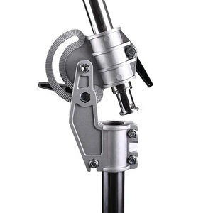 Support combiné junior Boom Stand 50 en acier chromé 500 cm <span class=keywords><strong>VS</strong></span> Avenger A4050CS Kupo 546M bras de perche en acier inoxydable C Stand avec roulettes - Product Image 4