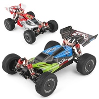 WLtoys 144001 1/14 4WD Coche de Carreras RC de Aleación 60KM/H Eléctrico de Alta Velocidad para Derrapes y Rally, Buggy de Dunas Metálico