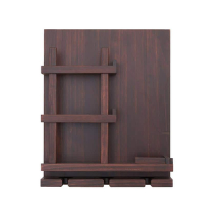 High Quality Wholesale Wooden <strong>Wine</strong> Rack <strong>Bottle</strong> Storage Wall Mount Bamboo <strong>Wine</strong> Display Rack With 3 <strong>Wine</strong> Glass