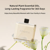 Diffuseur d'huiles essentielles intelligent à parfum frais, rechargeable, longue durée, contrôlé par application, en verre portable, nouveau design