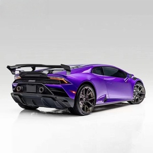 Kit carrosserie en fibre de carbone BTC en promotion pour Lamborghini <span class=keywords><strong>Huracan</strong></span> LP580 LP610, style EVO, aileron central double couche - Product Image 6