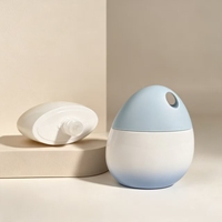 Bouteille en plastique ovale à presser de 30/50g, nouveau design, avec bouchon à vis, impression personnalisée, OEM, prix d'usine en gros