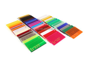 ألواح أكريليك ملونة مبثوقة بسماكة مخصصة |   ألواح <span class=keywords><strong>PMMA</strong></span> بسماكة 1-5 مم للقطع والنقش بالليزر، لوح بلاستيكي - Product Image 4