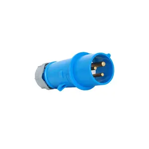 JOYELEC QY248A 3PIN 16A New Waterproof and Dustproof Plug and Socket Industrial Power Wiring Connector