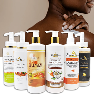 Lotion pour le corps vegan biologique de marque privée vente en gros de produits de soins de la peau pour le corps lotion pour le corps au curcuma avec de la vitamine C pour éliminer les taches brunes - Product Image 2