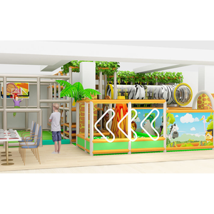 Petit <span class=keywords><strong>parc</strong></span> d'attractions commercial pour la maison, <span class=keywords><strong>parc</strong></span> d'attractions sur le thème de la forêt naturelle, aire de jeux souple et sécurisée à vendre - Product Image 4