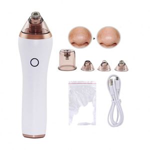 Removedor eléctrico de puntos negros, limpiador de poros al vacío con 4 cabezales de succión, dispositivo de belleza recargable por USB para el cuidado de la piel de la nariz - Product Image 1