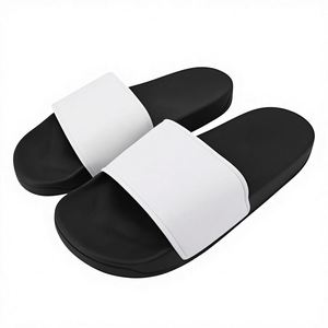 Sandalias de PVC Antideslizantes con Punta Abierta en Azul Marino para Mujer, Diseño OEM con MOQ Bajo para la Temporada de Verano - Product Image 3