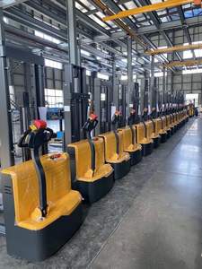 Apiladores Eléctricos de Horquilla para Levantar y Mover Materiales, Elevador Manual Rentable para Uso en Almacenes - Product Image 5