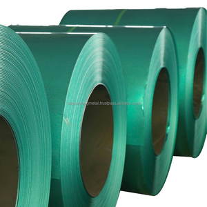 ขดลวดเหล็กชุบสังกะสีทาสี9016 0.4มม. ได้รับการรับรอง ppgi รหัสสีขาวมีการรับรองการดัดเคลือบสี - Product Image 1