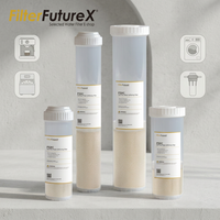 Élément filtrant adoucisseur d'eau sans sel anti-calcaire de qualité alimentaire 10-20 pouces, très vendu, pour systèmes Big Blue pour toute la maison