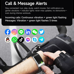 Pulsera Inteligente sin Pantalla IP68, Monitor de Bienestar, Análisis de Composición Corporal ECG, Monitor de Signos Vitales No Invasivo, Batería 15D+ - Product Image 6