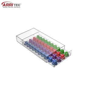 Boîte de rangement pour capsules de café en acrylique de haute qualité, capacité de 40 capsules, en PMMA transparent - Product Image 1