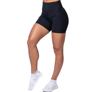 Shorts Deportivos de Secado Rápido para Mujer, Cintura Elástica, Shorts de Yoga al por Mayor con Patrón Tejido, Estilos Populares para Correr y Hacer Ejercicio - Product Image 3