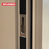 Pintu Geser Aluminium Kustom dengan Kaca Tempered Ganda NFRC AS2047 untuk Balkon dan Halaman, Tahan Benturan Badai