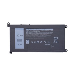 Batterie compatible avec Dell Inspiron 14/<span class=keywords><strong>15</strong></span> 5485 5580 <span class=keywords><strong>Vostro</strong></span> 3490 <span class=keywords><strong>3500</strong></span> YRDD6 - Product Image 1